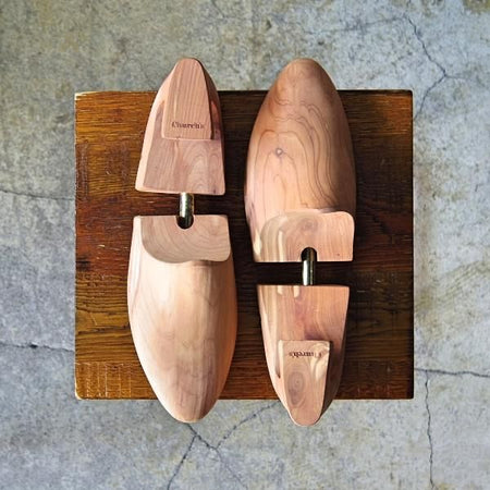 極上★チャーチ SIZE 7【定価￥14,300-★純正シューツリー/WESSEX】木製シューキーパー/メンズ/Church's★f386