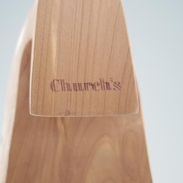 極上★チャーチ SIZE 7【定価￥14,300-★純正シューツリー/WESSEX】木製シューキーパー/メンズ/Church's★f386