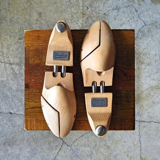 極上★パラブーツ SIZE 7【定価￥13,750-★純正シューツリー】木製シューキーパー/メンズ/Paraboot★f388