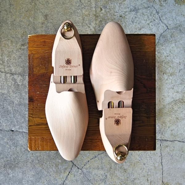 極上★(伊)ステファノベーメル SIZE 40【★純正シューツリー】木製シューキーパー/メンズ/Stefano Bemer★f391
