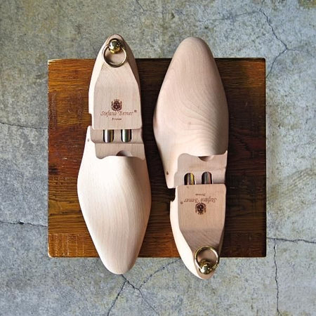 極上★(伊)ステファノベーメル SIZE 40【★純正シューツリー】木製シューキーパー/メンズ/Stefano Bemer★f391