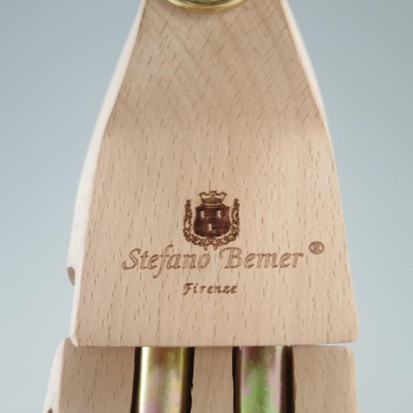 極上★(伊)ステファノベーメル SIZE 40【★純正シューツリー】木製シューキーパー/メンズ/Stefano Bemer★f391