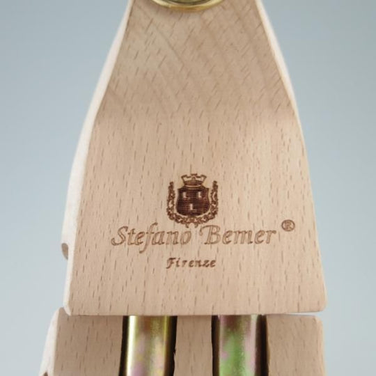 極上★(伊)ステファノベーメル SIZE 40【★純正シューツリー】木製シューキーパー/メンズ/Stefano Bemer★f391