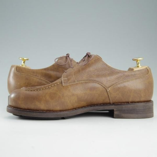 新品★パラブーツ SIZE 8【モデル定価￥77,000-★ドレス仕様シャンボード/CHAMBORD】タンポナートレザー/SABLE/Uチップ/Paraboot★f392