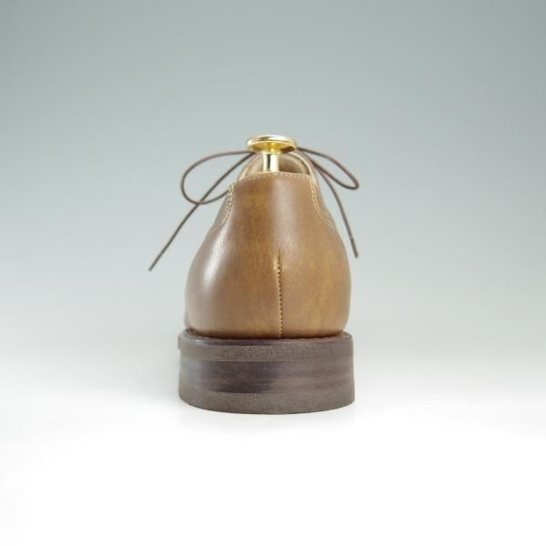 新品★パラブーツ SIZE 8【モデル定価￥77,000-★ドレス仕様シャンボード/CHAMBORD】タンポナートレザー/SABLE/Uチップ/Paraboot★f392