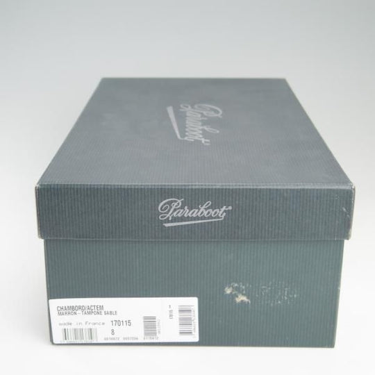 新品★パラブーツ SIZE 8【モデル定価￥77,000-★ドレス仕様シャンボード/CHAMBORD】タンポナートレザー/SABLE/Uチップ/Paraboot★f392