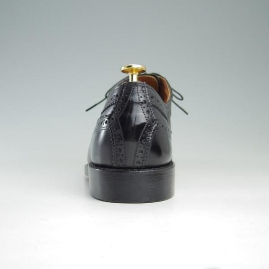 未使用★(米)アレンエドモンズ 8.5E【★(米)ラルフローレン別注/POLO Ralph Lauren】ロングウイング/カーフ/黒/ALLEN EDMONDS★f395