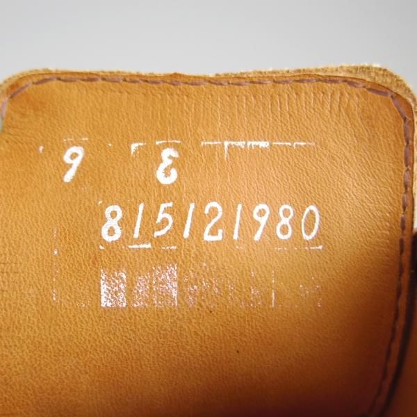 未使用★(米)アレンエドモンズ 9E【★(米)ラルフローレン別注/POLO Ralph Lauren】クォーターブローグ/カーフ/茶/ALLEN EDMONDS★f396