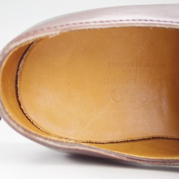 未使用★(米)アレンエドモンズ 8E【★(米)ラルフローレン別注/POLO Ralph Lauren】クォーターブローグ/カーフ/濃茶/ALLEN EDMONDS★f397