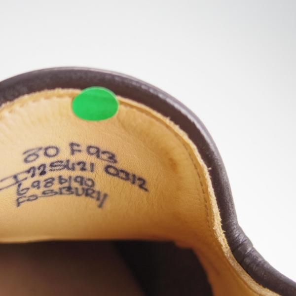 未使用★チャーチ 80F/UK8【★タッセルローファー/FOSBURY】93ラスト/4都市ロゴ/スエード/濃茶/メンズ/Church's★f400