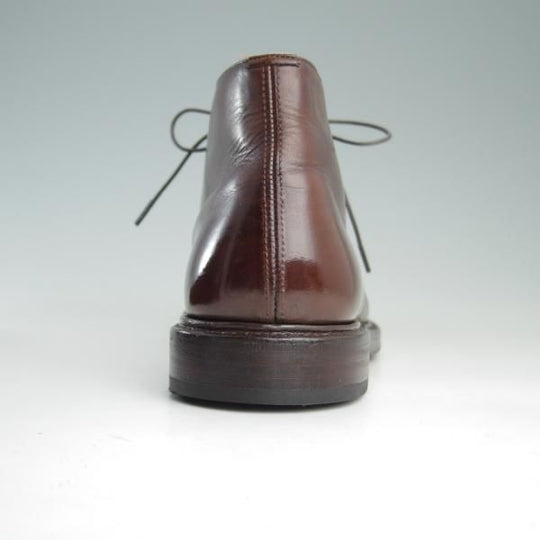 極上★チャーチ 70F/UK7【貴重★100ラスト/チャッカブーツ】4都市ロゴ/カーフ/濃茶/メンズ/Church's★f401