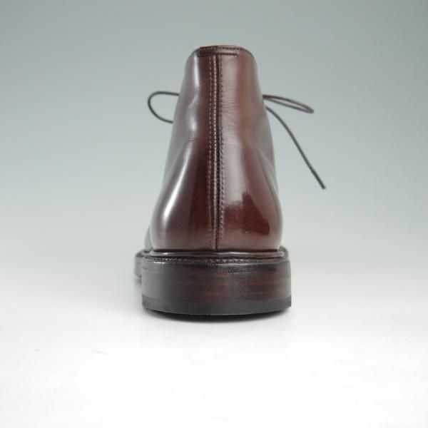 極上★チャーチ 70F/UK7【貴重★100ラスト/チャッカブーツ】4都市ロゴ/カーフ/濃茶/メンズ/Church's★f401