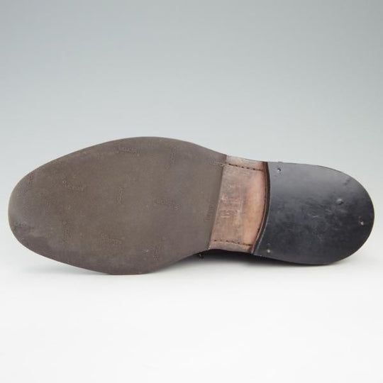 極上★チャーチ 70F/UK7【貴重★100ラスト/チャッカブーツ】4都市ロゴ/カーフ/濃茶/メンズ/Church's★f401