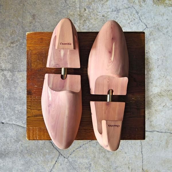 極上★チャーチ SIZE 8【定価￥14,300-★純正シューツリー/WESSEX】木製シューキーパー/メンズ/Church's★f407