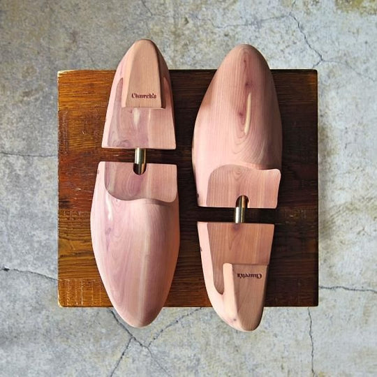 極上★チャーチ SIZE 8【定価￥14,300-★純正シューツリー/WESSEX】木製シューキーパー/メンズ/Church's★f407