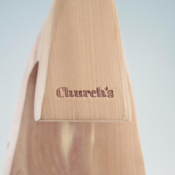 極上★チャーチ SIZE 8【定価￥14,300-★純正シューツリー/WESSEX】木製シューキーパー/メンズ/Church's★f407