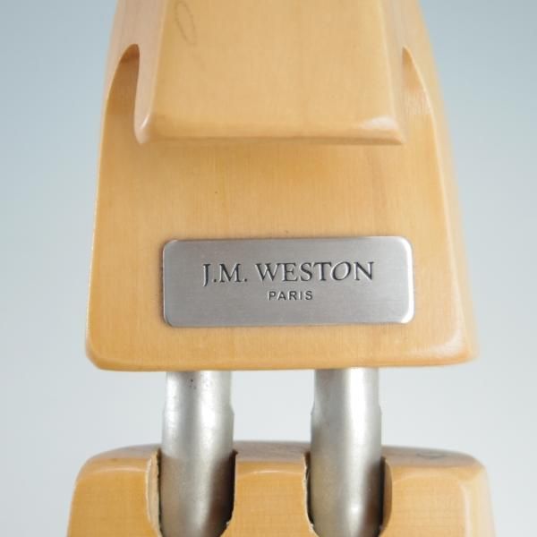 極上★J.M.ウェストン SIZE 6【定価￥15,400-★純正シューツリー/J6-L】木製シューキーパー/メンズ/Weston/ウエストン★f408