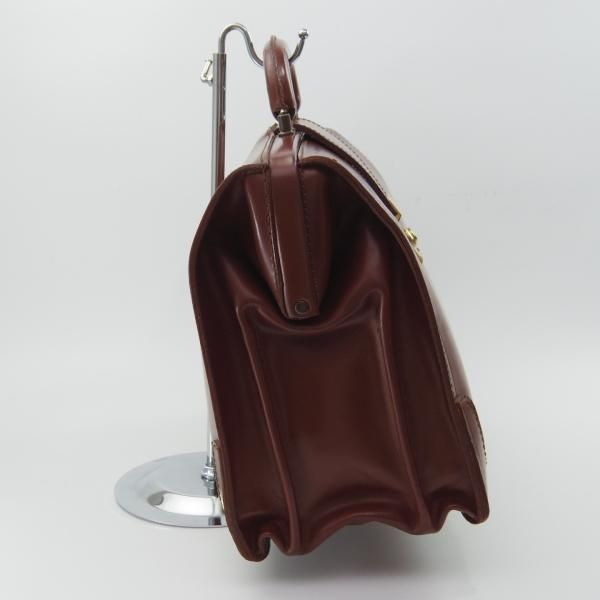 極上★(英)パップワース/PAPWORTH製【★Peal&co/ブルックスブラザーズ別注/ダレスバッグ】メンズ/ビジネス/バッグ/茶/BROOKS BROTHERS★N5637