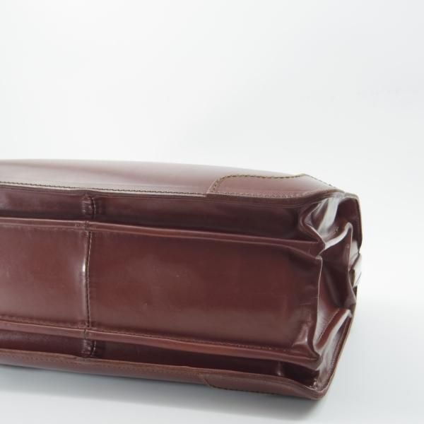 極上★(英)パップワース/PAPWORTH製【★Peal&co/ブルックスブラザーズ別注/ダレスバッグ】メンズ/ビジネス/バッグ/茶/BROOKS BROTHERS★N5637