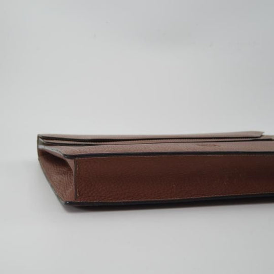 極上★(スペイン)ロエベ/LOEWE【★ドキュメントケース/クラッチバッグ】レザー/メンズ&レディース/ビジネス/バッグ/茶/革/鞄★N5639