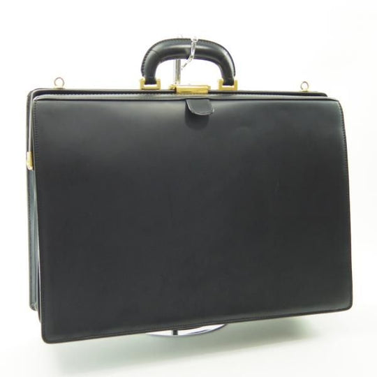 ★ポーター/PORTER【貴重★レザー/ダレスバッグ】メンズ/ビジネス/バッグ/ブリーフケース/黒/革/鞄★N5645