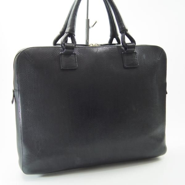 極上★(英)ダンヒル/dunhill【定価12万円★Bladon Single Zip Briefcase/レザー/ブリーフケース】メンズ/ビジネス/バッグ/黒/革/鞄★N5647