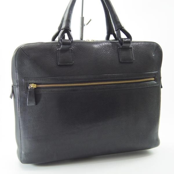 極上★(英)ダンヒル/dunhill【定価12万円★Bladon Single Zip Briefcase/レザー/ブリーフケース】メンズ/ビジネス/バッグ/黒/革/鞄★N5647
