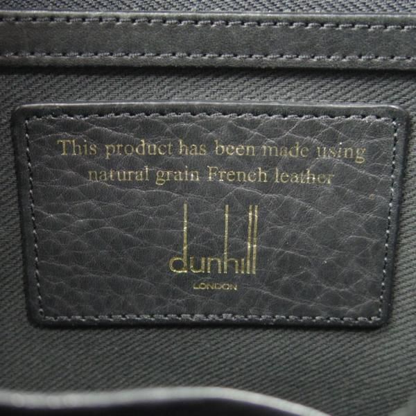 極上★(英)ダンヒル/dunhill【定価12万円★Bladon Single Zip Briefcase/レザー/ブリーフケース】メンズ/ビジネス/バッグ/黒/革/鞄★N5647