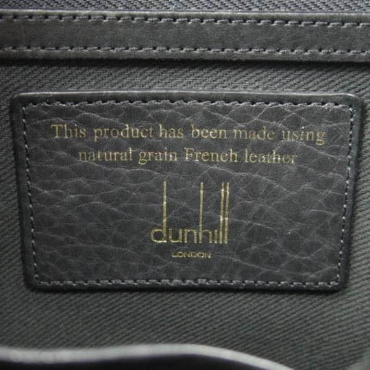 極上★(英)ダンヒル/dunhill【定価12万円★Bladon Single Zip Briefcase/レザー/ブリーフケース】メンズ/ビジネス/バッグ/黒/革/鞄★N5647