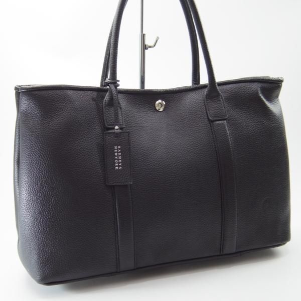 良品》バーニーズニューヨーク メンズ ビジネス シボ革 レザー