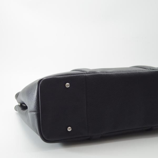 BARNEYS NEWYORK トートバッグ ブラック レザー ビジネス 黒 BARNEYS NEW YORK - バーニーズニューヨーク／BARNEYS NEWYORK