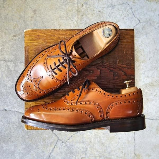 ほぼ試着程度★チャーチ 65F/UK6.5【定価￥96,800-★バーウッド/BURWOOD R/ダイナイトソール仕様】81ラスト/ネバダカーフ/Church's★f411