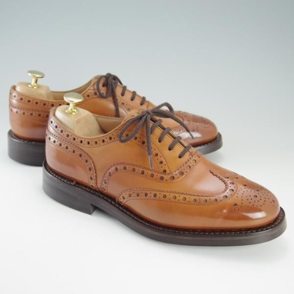 ほぼ試着程度★チャーチ 65F/UK6.5【定価￥96,800-★バーウッド/BURWOOD R/ダイナイトソール仕様】81ラスト/ネバダカーフ/Church's★f411