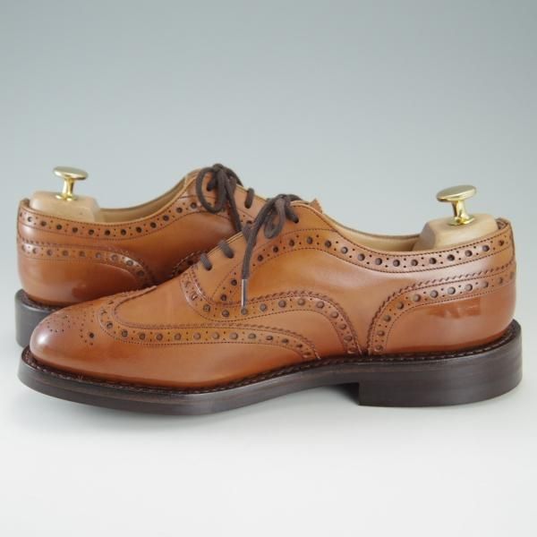 ほぼ試着程度★チャーチ 65F/UK6.5【定価￥96,800-★バーウッド/BURWOOD R/ダイナイトソール仕様】81ラスト/ネバダカーフ/Church's★f411