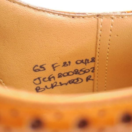 ほぼ試着程度★チャーチ 65F/UK6.5【定価￥96,800-★バーウッド/BURWOOD R/ダイナイトソール仕様】81ラスト/ネバダカーフ/Church's★f411