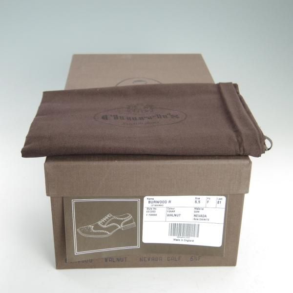 ほぼ試着程度★チャーチ 65F/UK6.5【定価￥96,800-★バーウッド/BURWOOD R/ダイナイトソール仕様】81ラスト/ネバダカーフ/Church's★f411