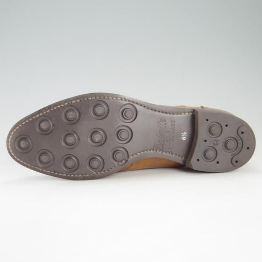 極美品★シェットランドフォックス SIZE 6.5【ダイナイトソール仕様★コベントリーシリーズ/005F SF】カーフ/薄茶/Shetlandfox★f412