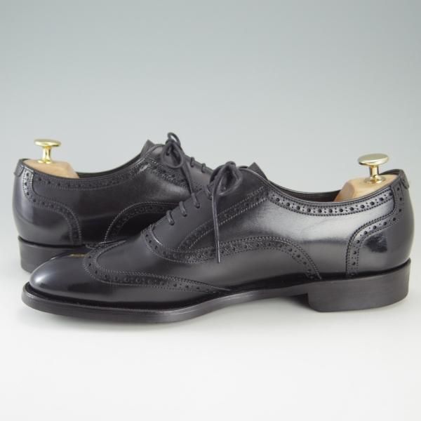 美品★シェットランドフォックス SIZE 6.5【ダイナイトソール仕様★コベントリーシリーズ/005F SF】カーフ/黒/Shetlandfox★f413