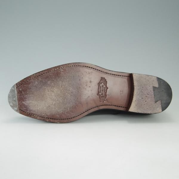 極美品★(金沢)KOKON/ココン SIZE 6.5【現行オーダー価格￥75,900-★ストレートチップ/406L/KO-N1】カーフ/黒★f417