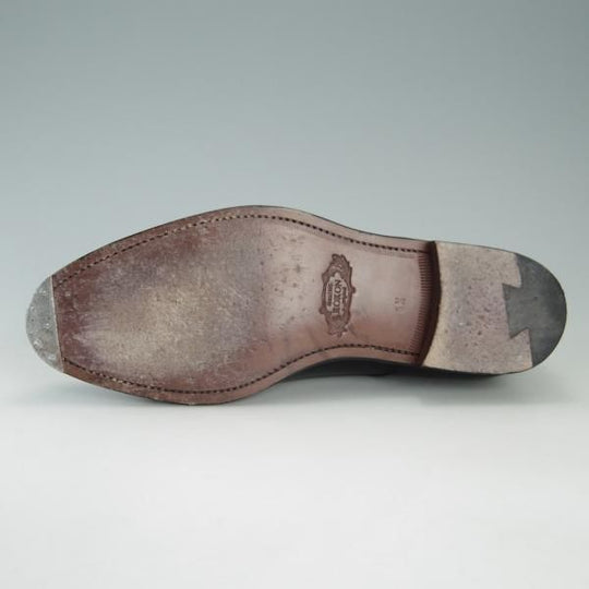 極美品★(金沢)KOKON/ココン SIZE 6.5【現行オーダー価格￥75,900-★ストレートチップ/406L/KO-N1】カーフ/黒★f417