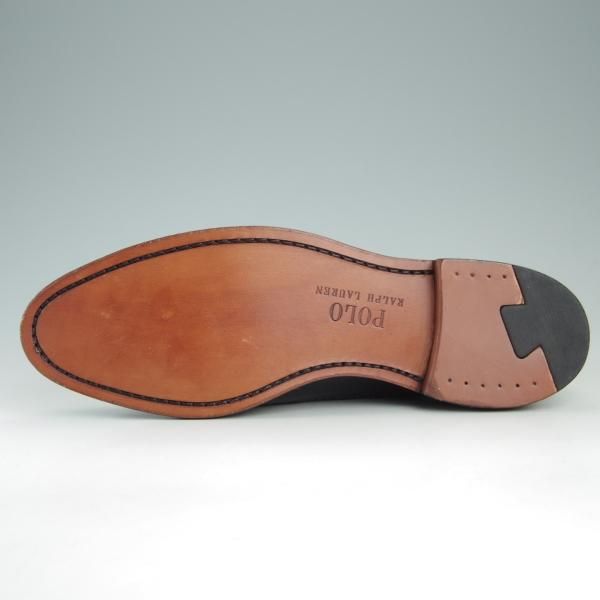 未使用★(米)アレンエドモンズ 9E【★(米)ラルフローレン別注/POLO Ralph Lauren】ロングウイング/カーフ/黒/ALLEN EDMONDS★f418