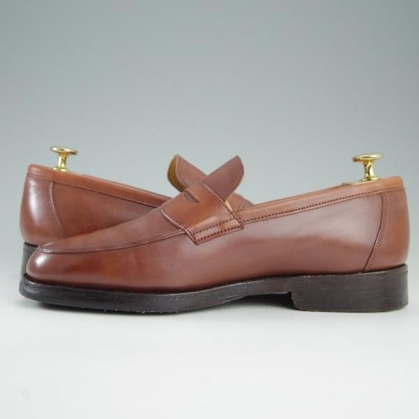極上★トリッカーズ SIZE 7【貴重★SHIPS別注/コインローファー】6579/カーフ/茶/メンズ/シップス/Tricker's★f420