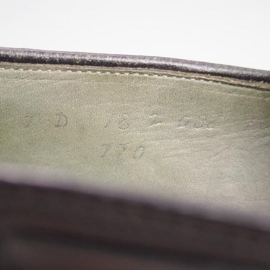 極上★オールデン 7D【貴重★ブルックスブラザーズ別注/タッセルローファー】770/アバディーンラスト/黒/BROOKS BROTHERS/Alden★f421