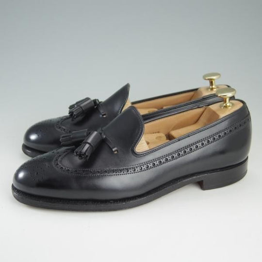 極上★クロケット&ジョーンズ 5.5E【定価￥90,200-★キャベンディッシュ同型/375ラスト】タッセルローファー/BEAMS/Crockett&Jones★f423