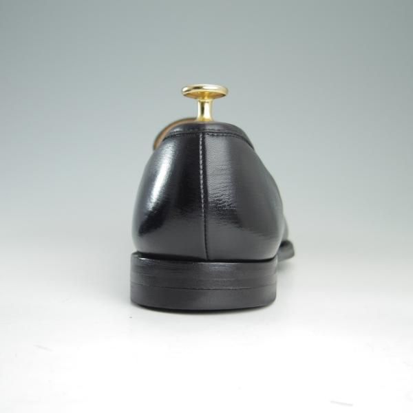 美品★クロケット&ジョーンズ 8E【定価￥88,000-★ユナイテッドアローズ別注/ROSEMOUNT】330ラスト/ローファー/黒/Crockett&Jones★f424
