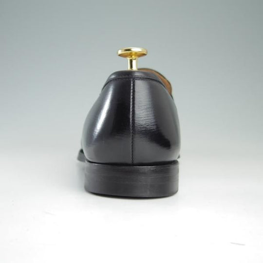 美品★クロケット&ジョーンズ 8E【定価￥88,000-★ユナイテッドアローズ別注/ROSEMOUNT】330ラスト/ローファー/黒/Crockett&Jones★f424