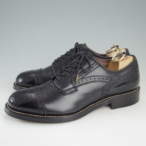 極美品★フットザコーチャー SIZE 6.5【現行定価￥66,000-★セミブローグ/MENDELL】オイルドレザー/ホーウィン社/foot the coacher★f425