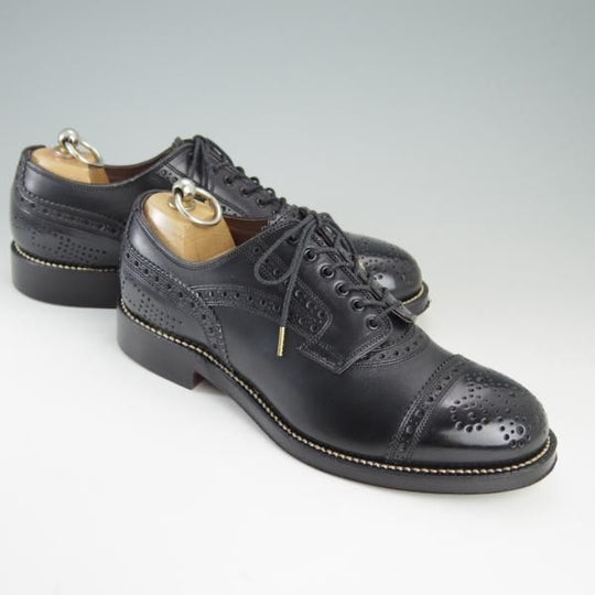 極美品★フットザコーチャー SIZE 6.5【現行定価￥66,000-★セミブローグ/MENDELL】オイルドレザー/ホーウィン社/foot the coacher★f425