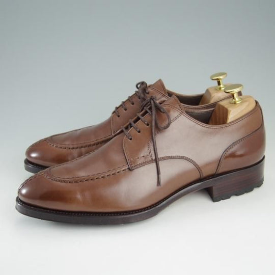 ★(スペイン製)CARMINA/カルミナ SIZE 8【定価￥72,600-★Uチップ/80414】FORESTラスト/カーフ/茶/メンズ★f427