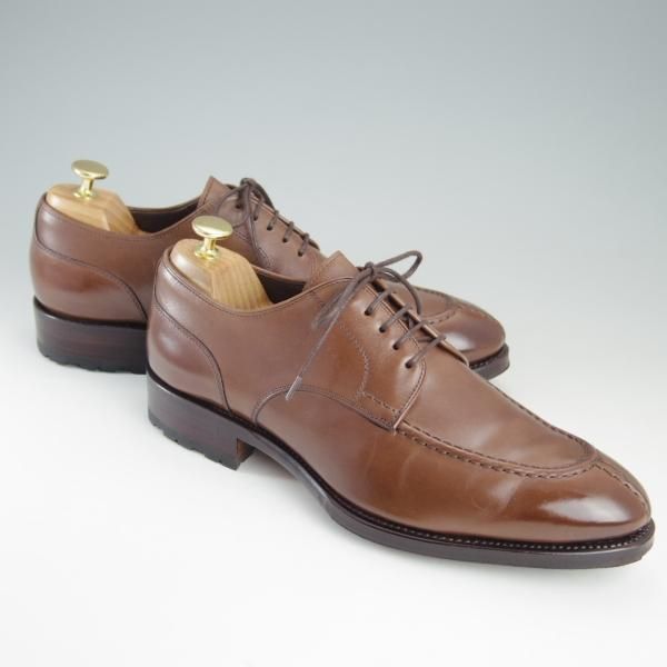 ★(スペイン製)CARMINA/カルミナ SIZE 8【定価￥72,600-★Uチップ/80414】FORESTラスト/カーフ/茶/メンズ★f427